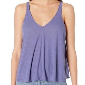 Free People Lavender Dani Swing Tank Top